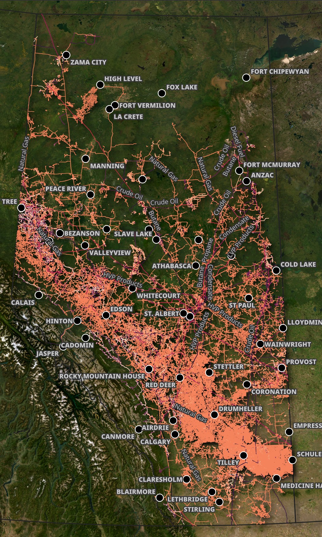 Alberta's Pipelines