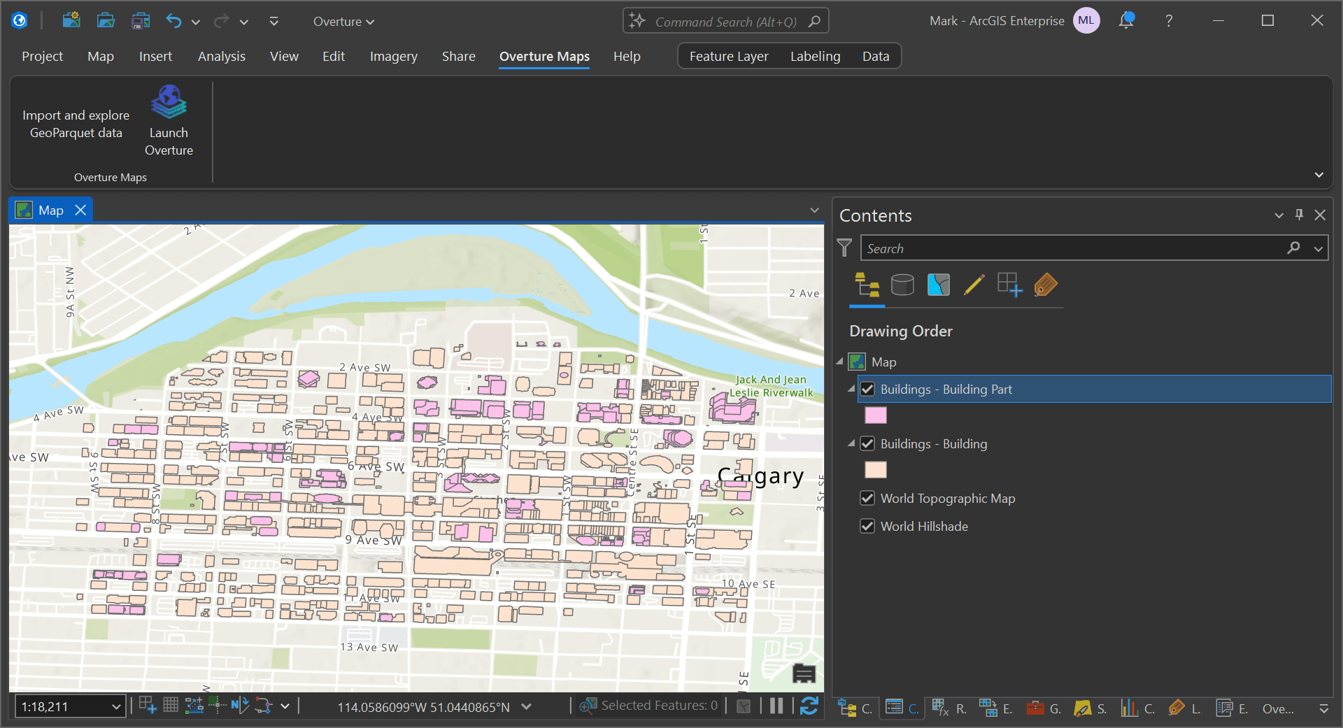 Overture Maps and ArcGIS Pro 3.5