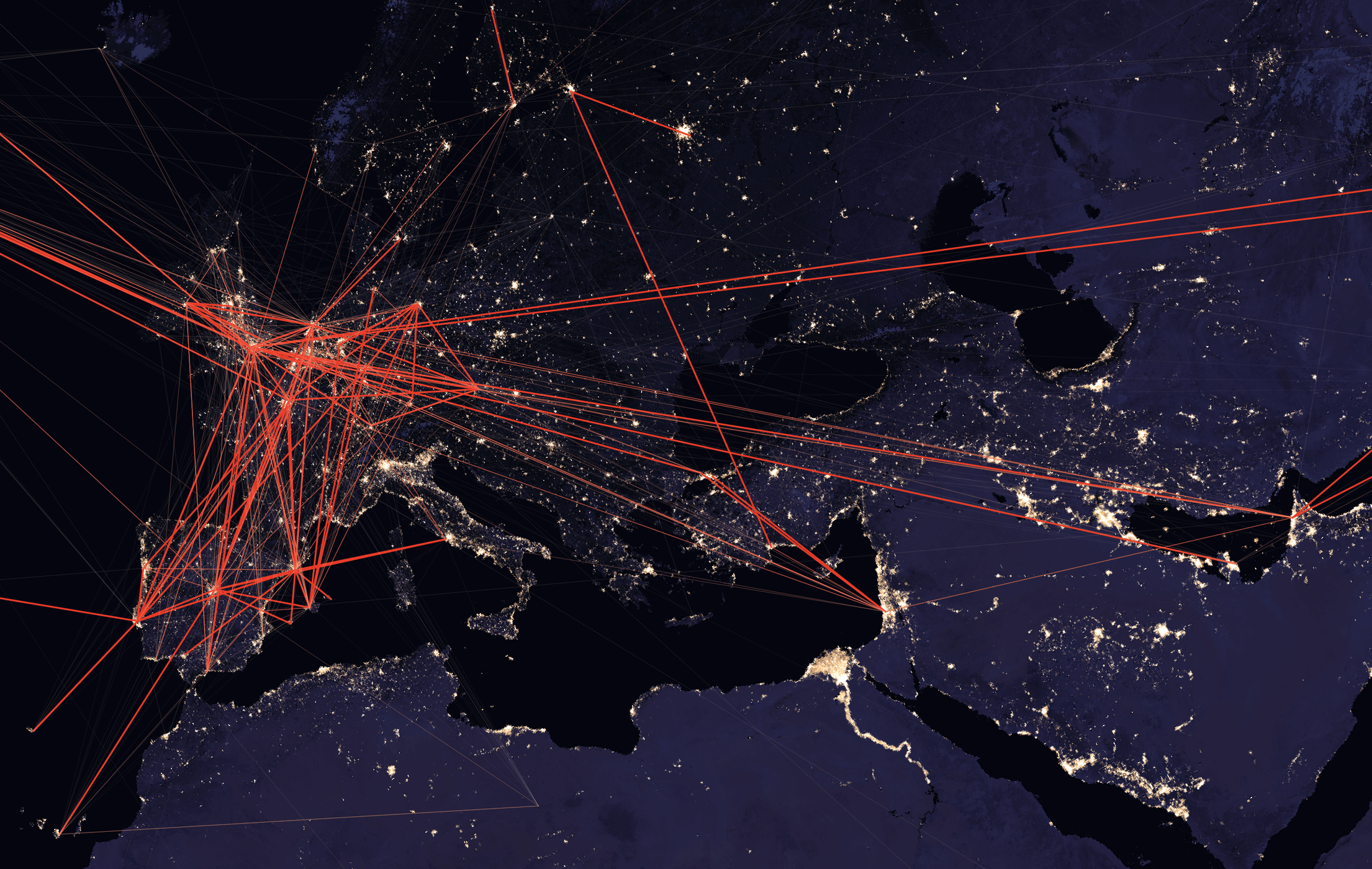 Popular Airline Passenger Routes Emea 2023 